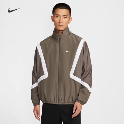 耐克/NIKE男子运动宽松休闲新款立领梭织防风夹克外套IM3355-004