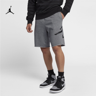 NIKE JORDAN男子运动休闲大logo五分裤 短裤 091 耐克 AQ3116 010