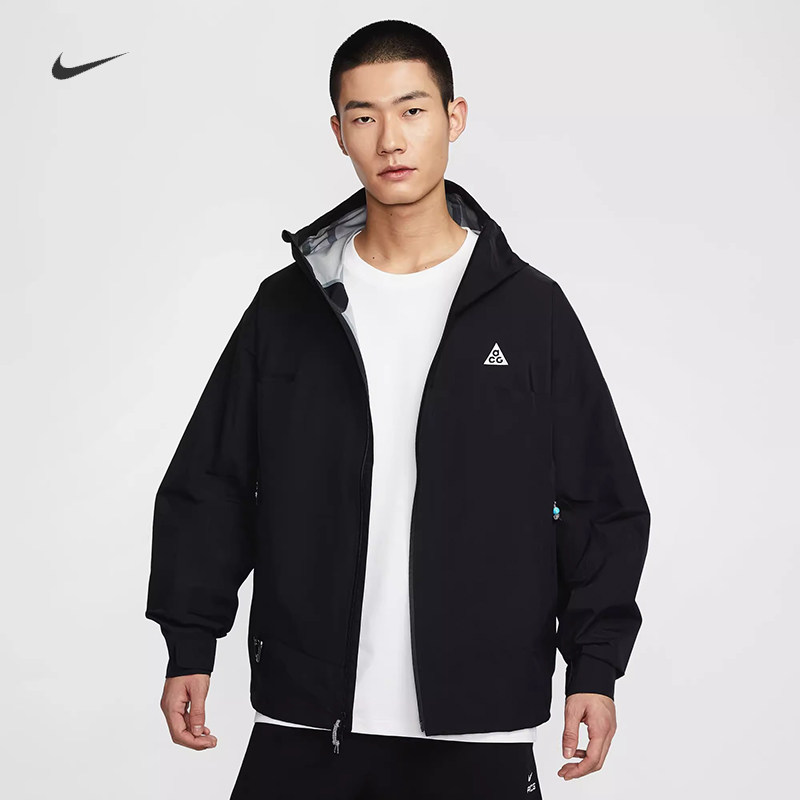 耐克/NIKE ACG男子运动宽松防风防水夹克冲锋衣HJ2688-010-480
