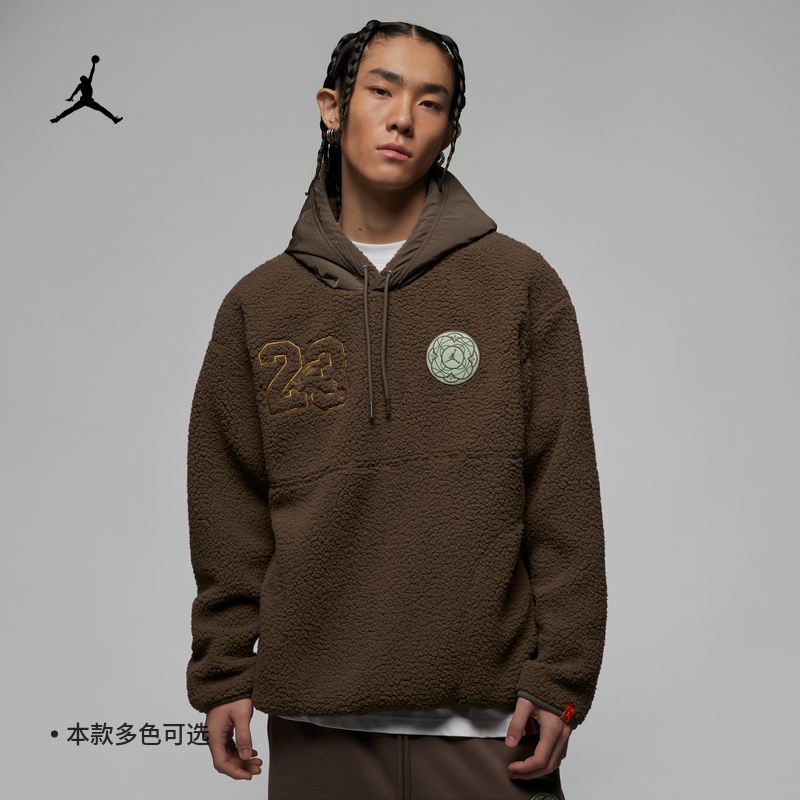 耐克男子运动休闲摇粒绒连帽卫衣