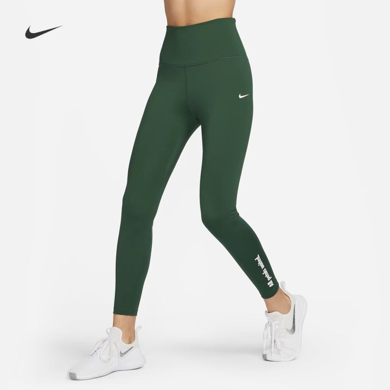 耐克女子运动训练速干高腰紧身裤