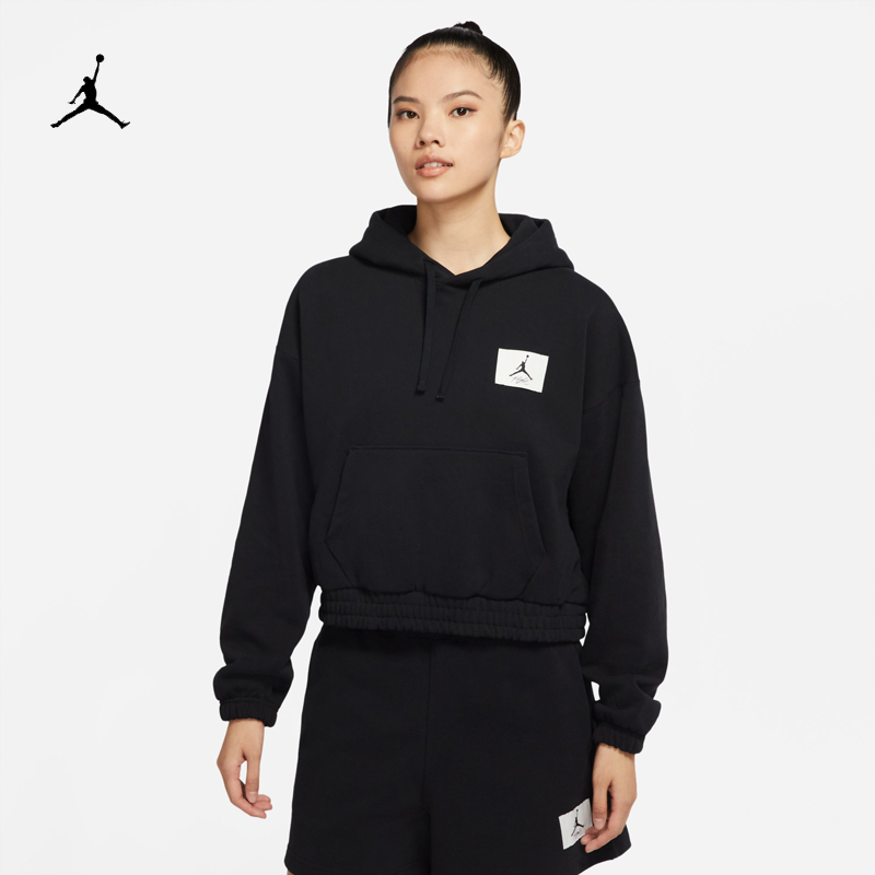 耐克/NIKE AIR JORDAN女子运动休闲连帽套头衫卫衣DD6999-010-113-封面