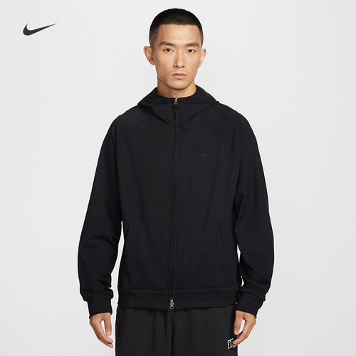 耐克/NIKE男子运动训练速干百搭防晒连帽夹克外套II1309-010-486