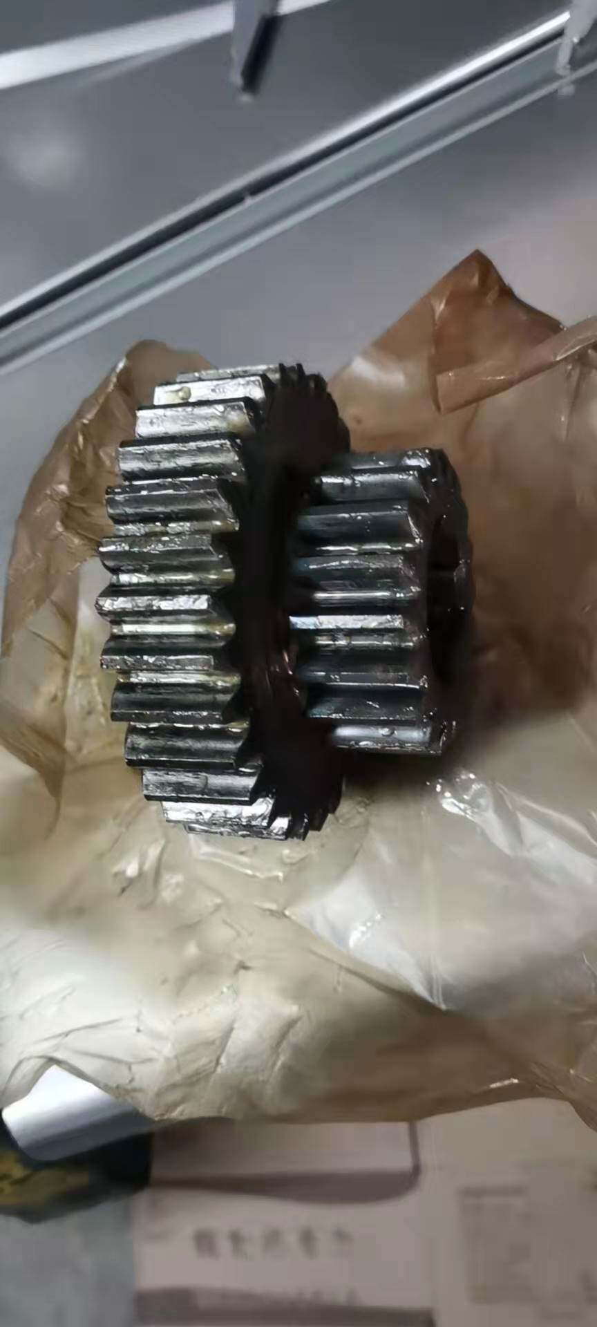 南通京鼎端面铣床配件双联齿轮z18径/30外70/112花键6-40*10厚61