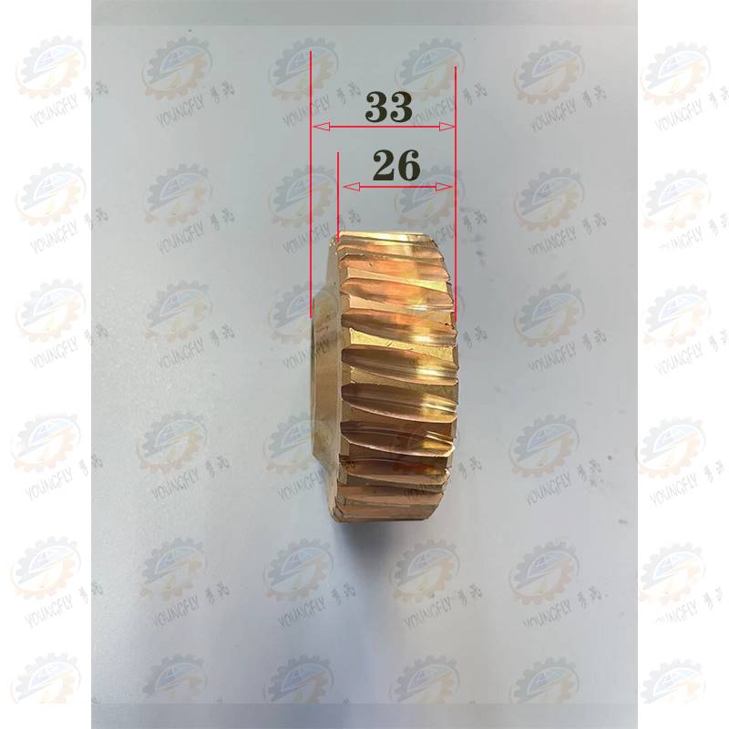 沈阳大连 安阳C8W6163  CW610车床溜板箱2.5模数 30齿铜蜗轮