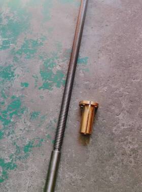 沈阳福州CW6180/C6180C车床配件5015W/5019中拖板中丝杆 中螺母