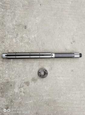 上海二机C6150一 C6250A L-5A车床配件2037皮带轴轴离合器轴长496