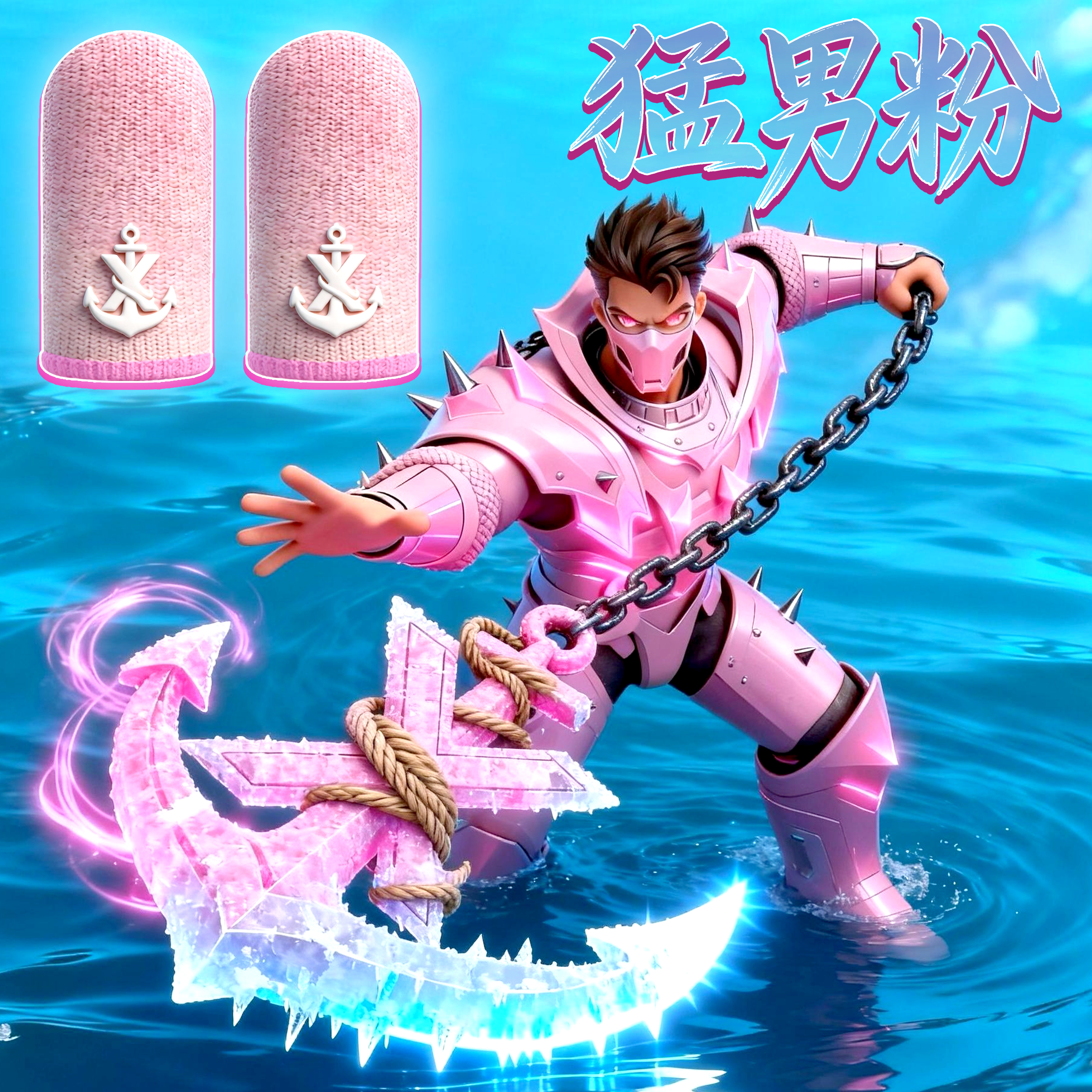 适用手机平板手游丝滑防断触吃鸡游戏电竞指套三角洲王者荣耀必备用品防汗之神触控屏幕指套