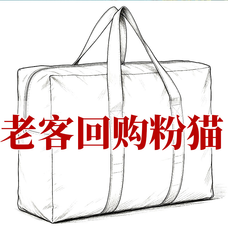 衣物棉被袋子防潮收纳袋大容量行李袋手提袋搬家袋拉链式打包袋子