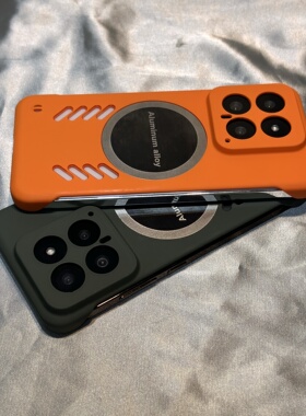 散热镂空石墨烯适用K70/K80小米15/14/13T手机壳17/11至尊版Turbo4/k60红米note12超薄13pro+/11磁吸40半包50