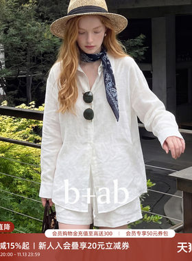 itb+ab简约短裤女秋季新款