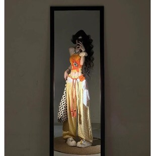 橙色麻绳腰带多巴胺腰绳阔腿裤配饰酷女孩穿搭设计感2025新款