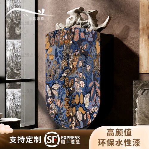 现代轻奢实木四斗柜酒店迎宾台