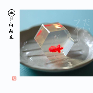 日本和果子工模具微型金鱼羊羹立体压模翻糖软陶压模和菓子模具