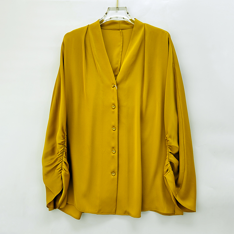19姆米桑蚕丝女士长袖衬衫692033