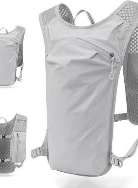 骑行跑步徒步双肩背包透气自行车越野马拉松水袋背包运动定制logo