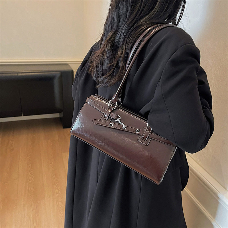 秋季复古大容量腋下包包女式2026新款秋季单肩包手提通勤波士包包,箱包皮具/热销女包/男包,通用款女包,淘宝优惠券,粉丝福利购,淘宝优惠卷