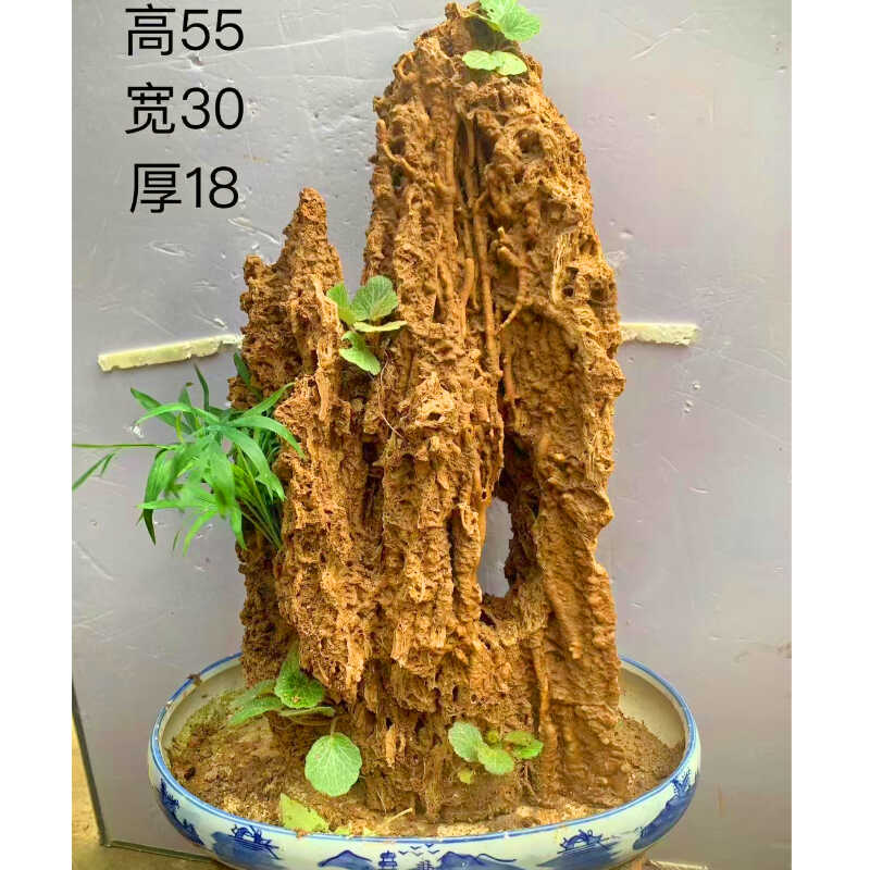 微景观办公天然家居鱼缸原石