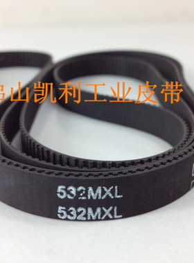 现货供应高品质黑色橡胶同步带 496MXL（B620MXL）品质保证！
