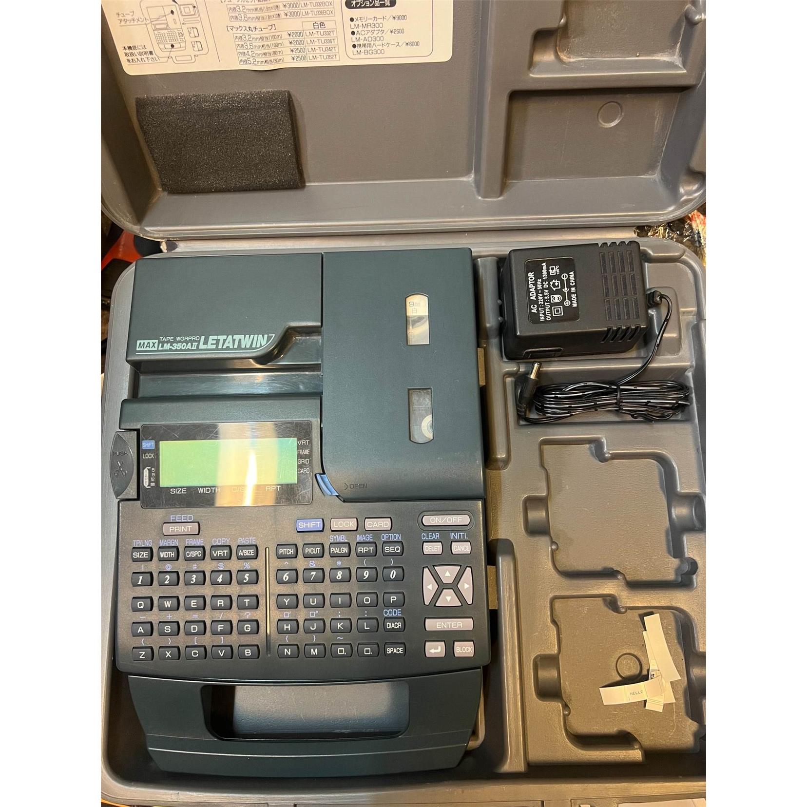 LETATWIN LM-350AII线号打印机打码机，日