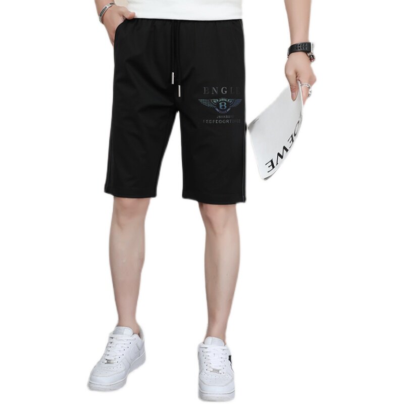2021夏季新款潮牌刺绣休闲短裤五分裤QT5031-6026-P60,男装休闲裤,电商D218