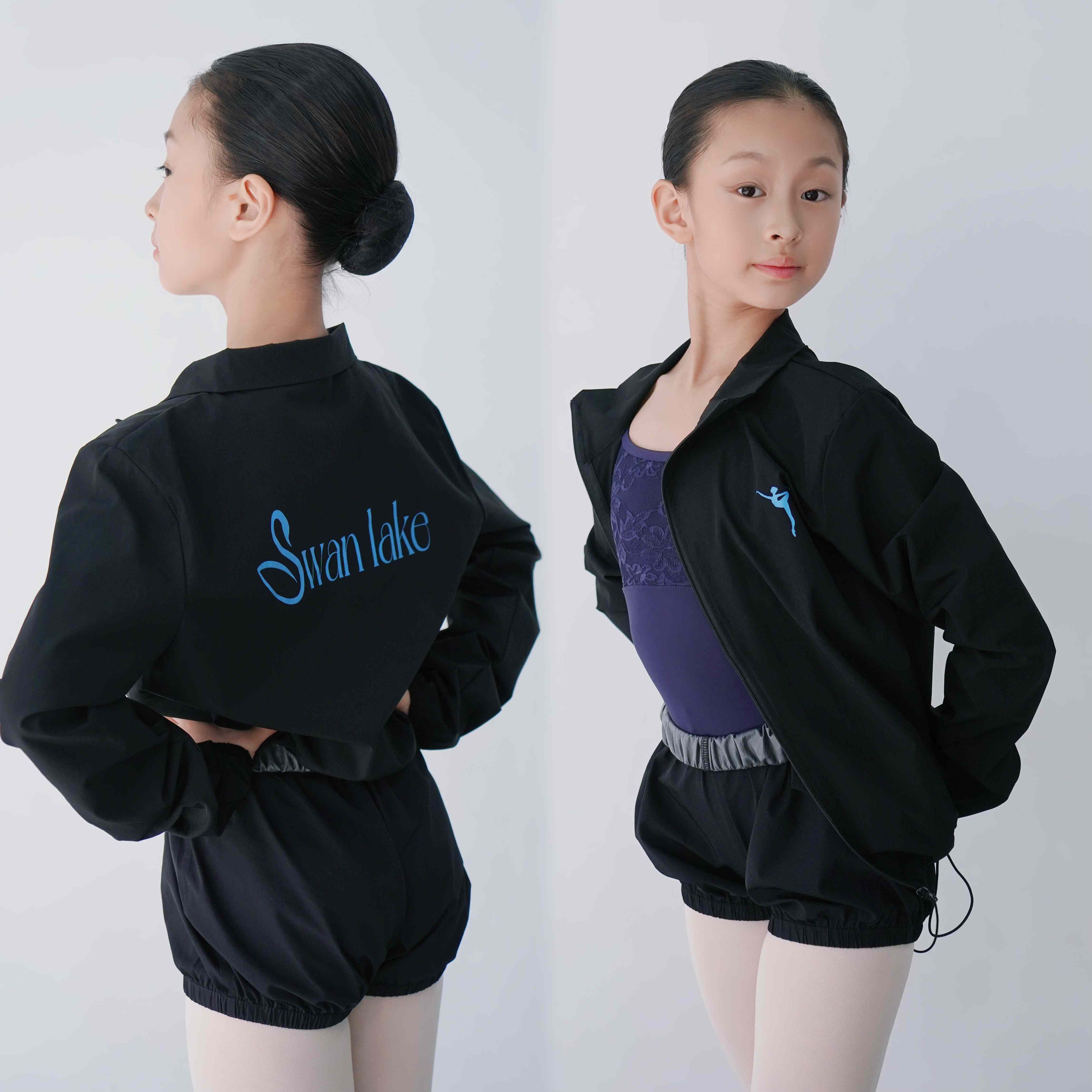 静音热身拉链外套LOUIS XIV路易十四芭蕾舞练功保暖上衣隐形口袋