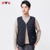 时尚 2025秋冬新款 内外穿保暖鸭绒背心马夹坎肩 羽绒马甲轻薄款 男士