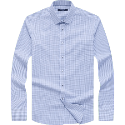 雅戈尔男士免烫商务休闲长袖衬衫