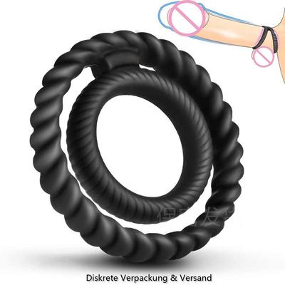An elastic ring that can prolong sexual intercourse duration