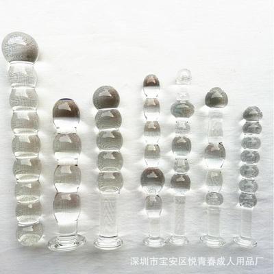 A glass-made anus used as a masturbation toy
