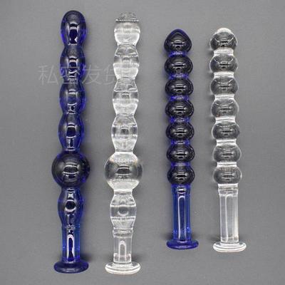 A glass-made anus used as a masturbation toy