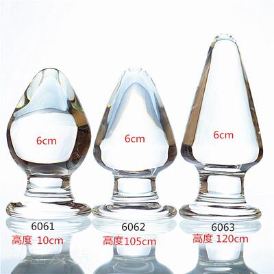 A glass-made anus used as a masturbation toy