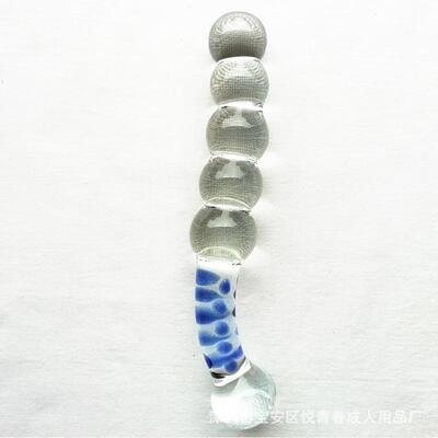 Glass-made femalemasturbation toy fake phallus adult product