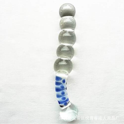 Glass-made femalemasturbation toy fake phallus adult product