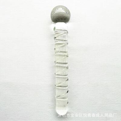A glass-made anus used as a masturbation toy