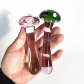 glass masturbation made used anus toy