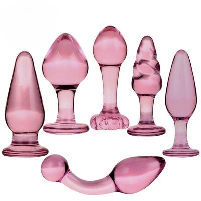 A glass-made anus used as a masturbation toy