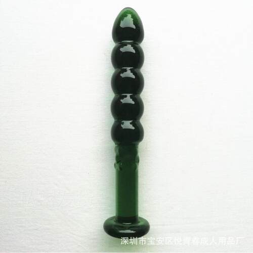 Glass-made femalemasturbation toy fake phallus adult product