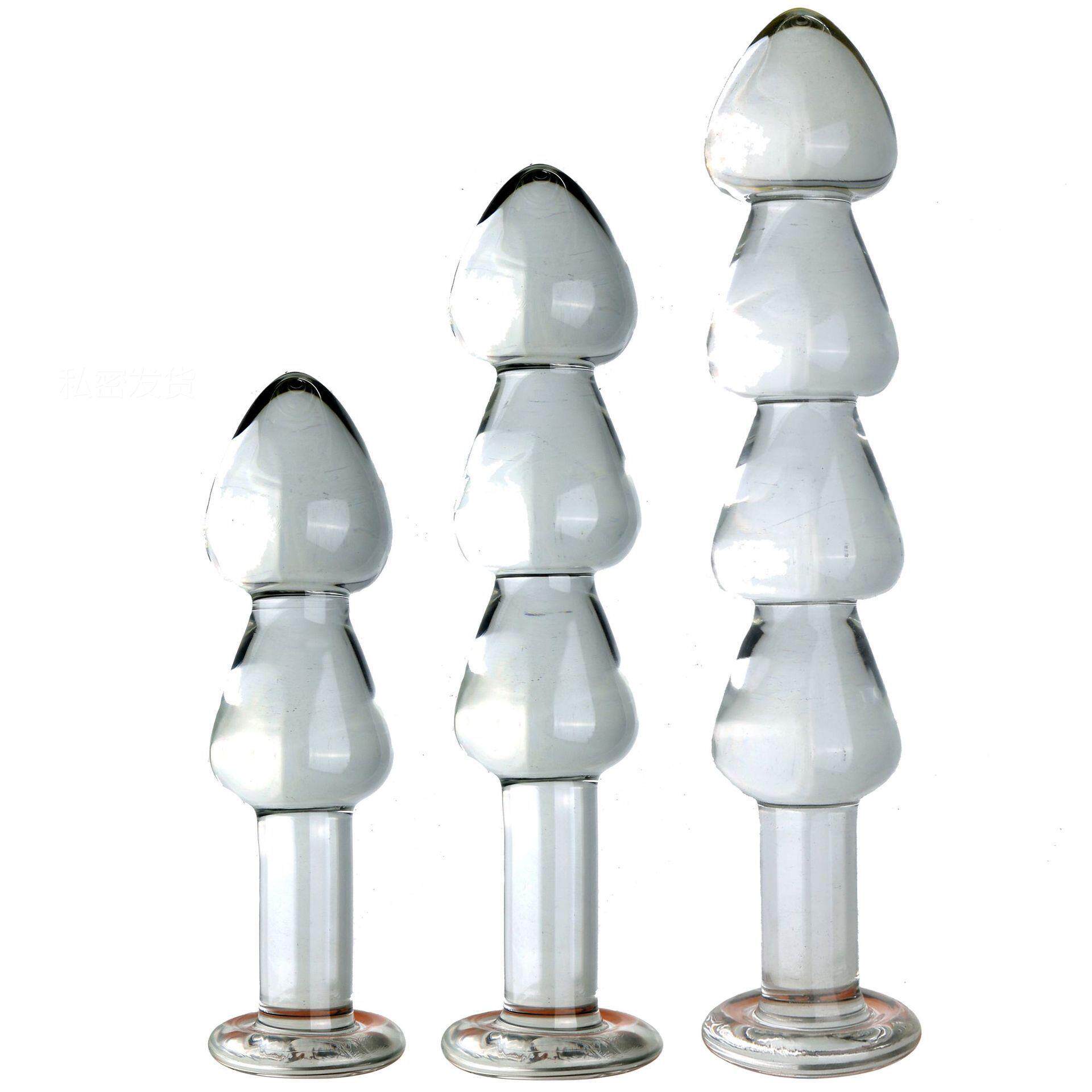 A glass-made anus used as a masturbation toy