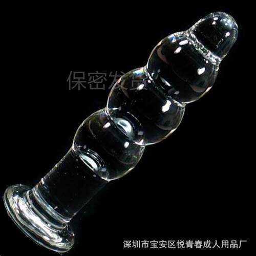 A glass-made anus used as a masturbation toy