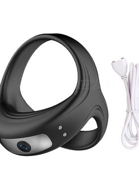 A vibration-stimulating ring that acts on the clitoris