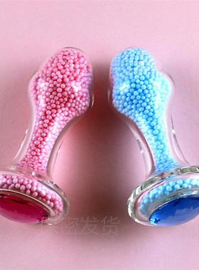 A glass-made anus used as a masturbation toy