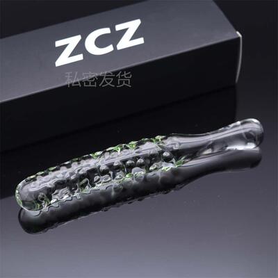 Glass-made femalemasturbation toy fake phallus adult product