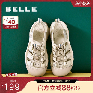 休闲老爹凉拖运动涉水凉鞋 百丽女鞋 新款 夏季 B2054BL4 子溯溪鞋