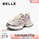 透气网面厚底休闲鞋 百丽女鞋 新款 夏季 B2622BM5 芭蕾风运动老爹鞋