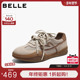 百丽厚底增高复古德训鞋 子F3K1DAM6 休闲运动板鞋 女2026春季 新款