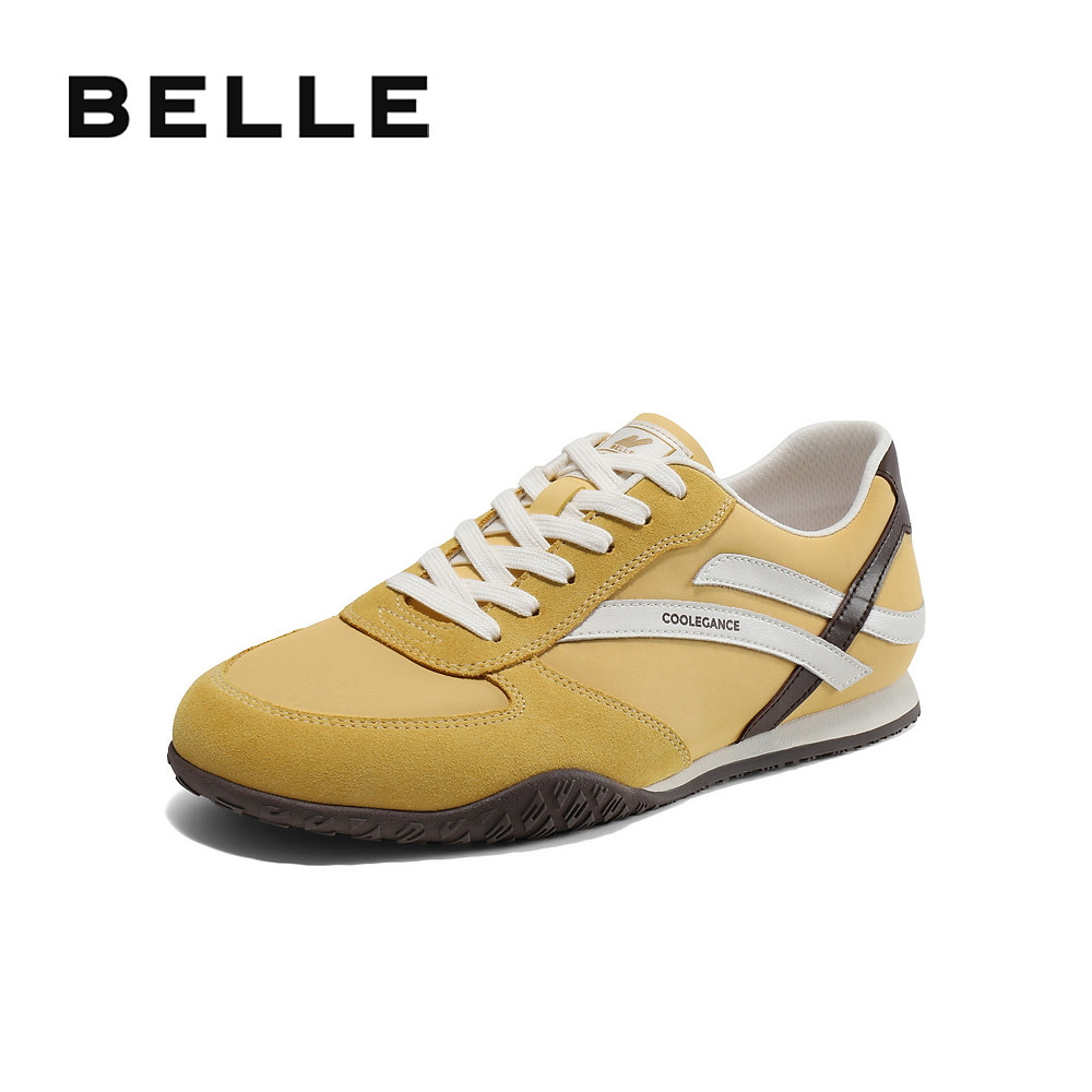 百丽撞色休闲运动鞋男夏季新款商场同款户外慢跑鞋阿甘鞋D5H08BM5,流行男鞋,时尚休闲鞋,淘宝优惠券,粉丝福利购,淘宝优惠卷