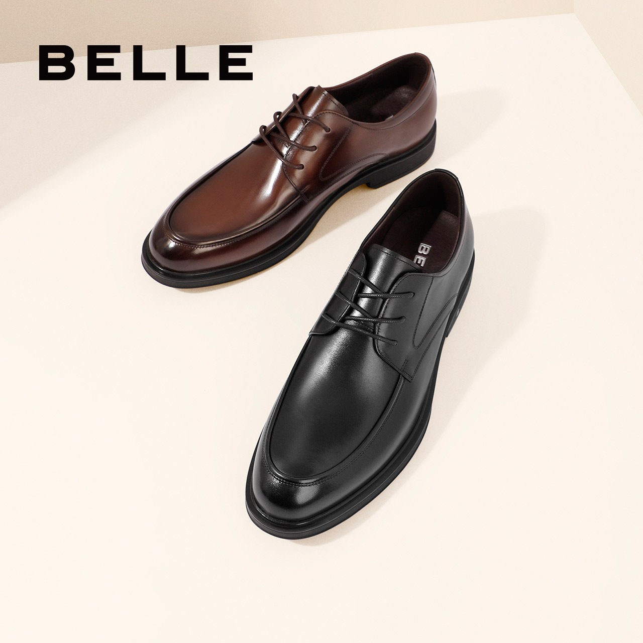 百丽商务正装皮鞋加绒保暖男新款真皮德比鞋新郎结婚鞋子B3GK3CM1,流行男鞋,正装皮鞋,淘宝优惠券,粉丝福利购,淘宝优惠卷