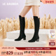 优雅圆头高筒长靴女靴女鞋 莱尔斯丹秋冬新款 时尚 5T40822