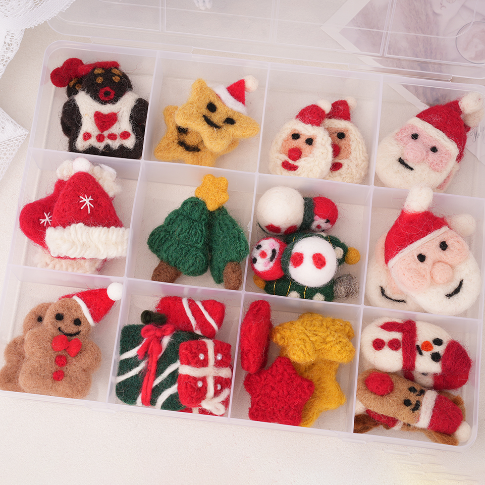 圣诞树羊毛毡配饰装饰品